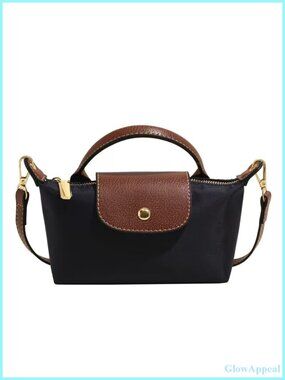 Women's Small Messenger Bag with Adjustable Shoulder Strap, Lightweight, Zipper